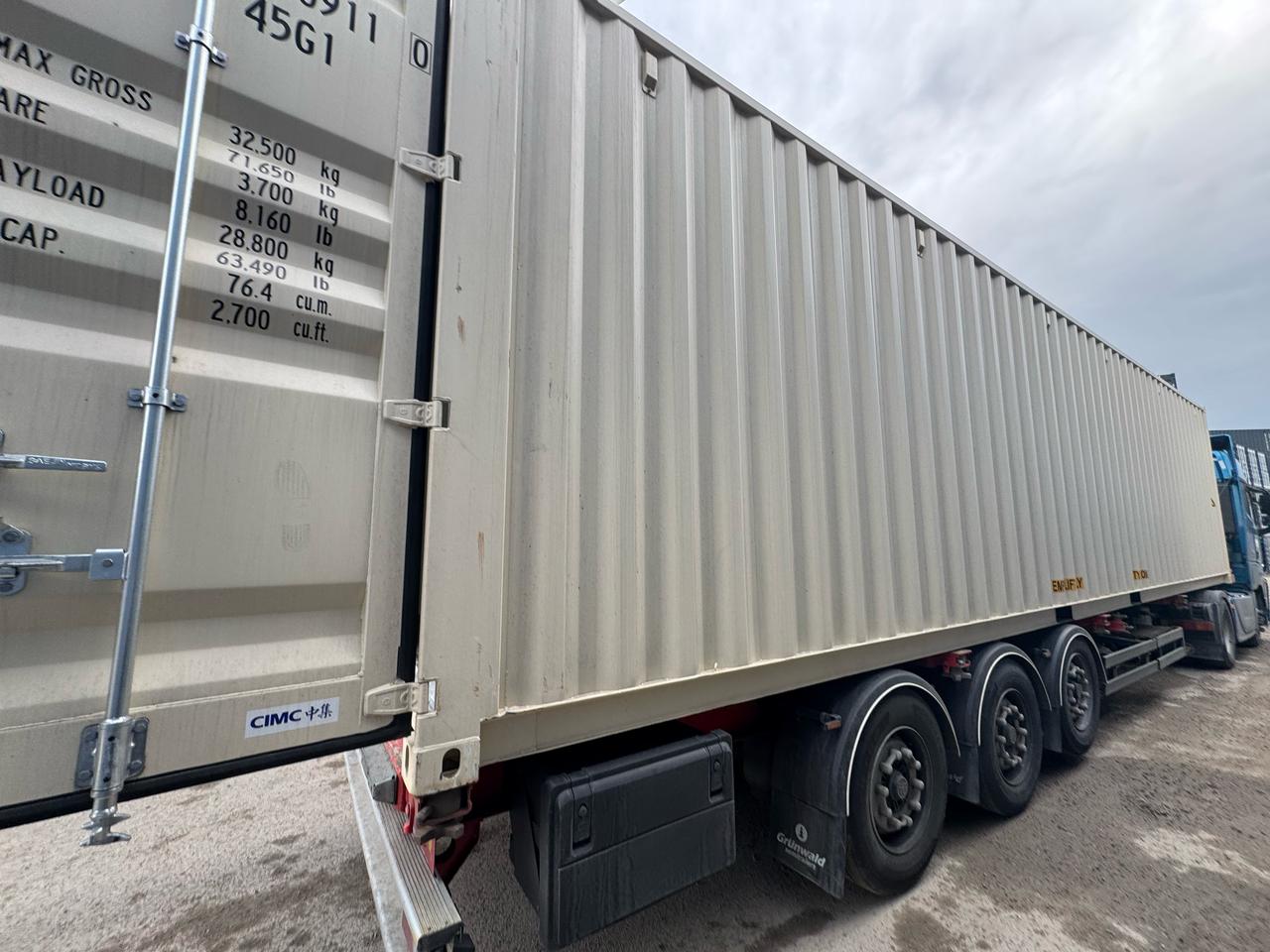 Морской контейнер CICU7409110